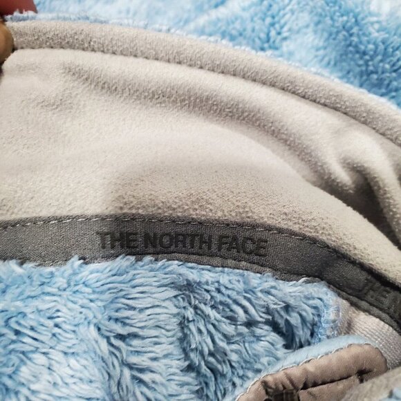 The North Face Women's Otis Fleece Blue Full-Zip Lightweight Jacket Pockets Sz M - Picture 15 of 15